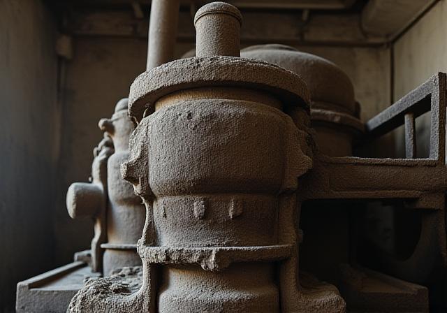 Vecchio impianto prima della modernizzazione